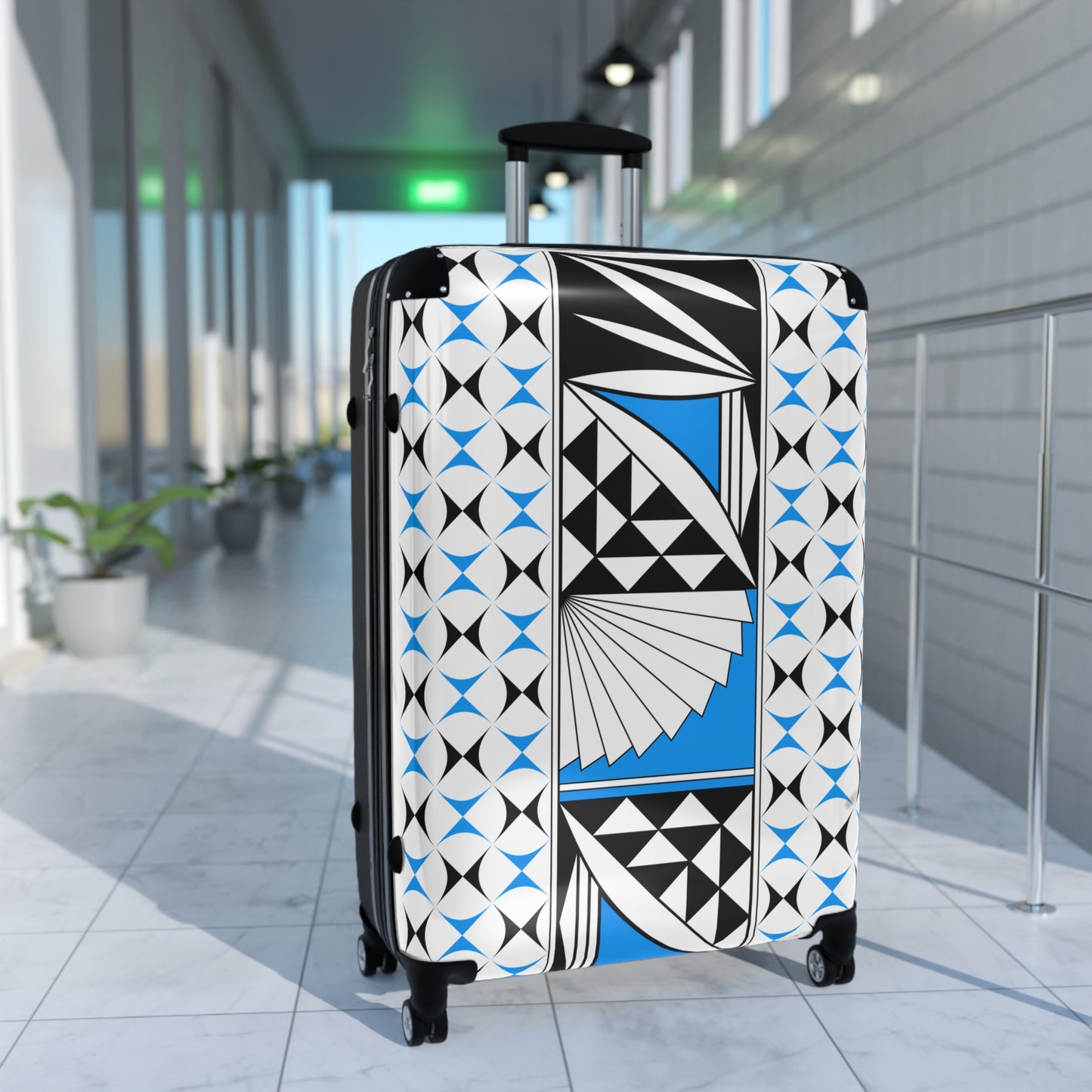 Sky Blue Southwest Sunrise Suitcases