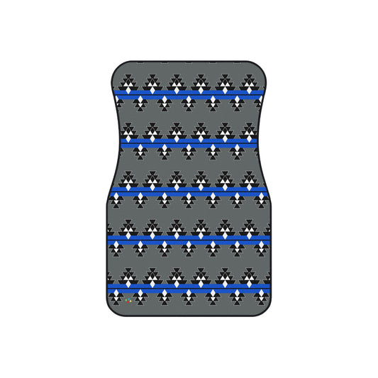 Native Stories - Blue - Car Mats (Set of 4)