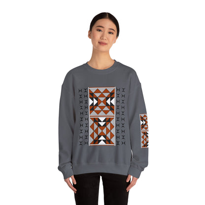 Sacred Mountains in Rust Unisex Sweatshirt