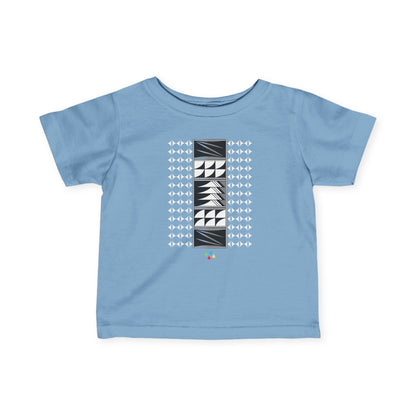 Gray Feather Blessings Infant Fine Jersey Tee