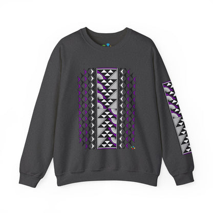 Sun and Rain in Purple Unisex Sweatshirt