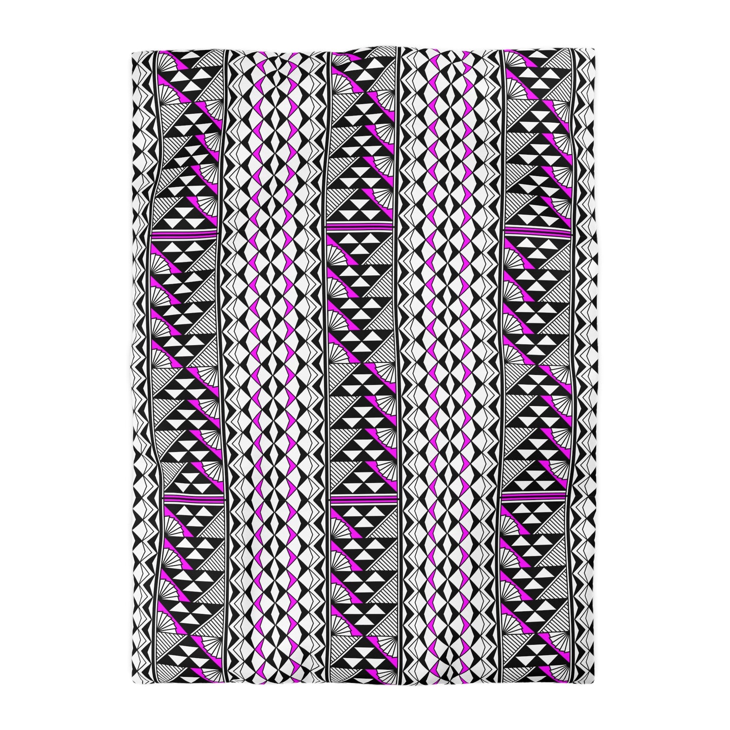 Sun and Rain in Pink Microfiber Duvet Cover
