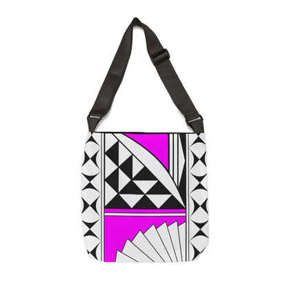 Pink Southwest Sunrise Adjustable Tote Bag