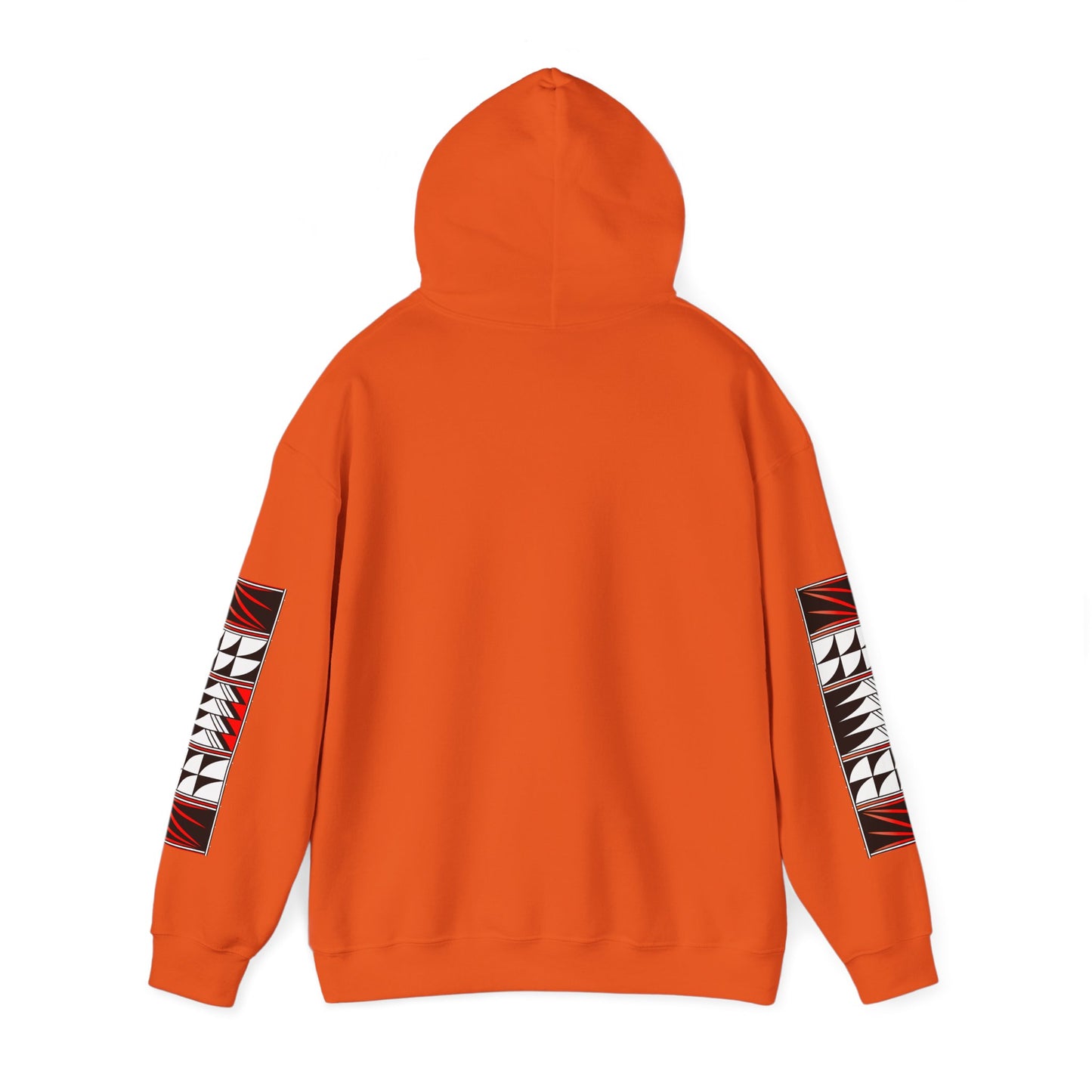 Blessed Feathers in Red Unisex Hoodie