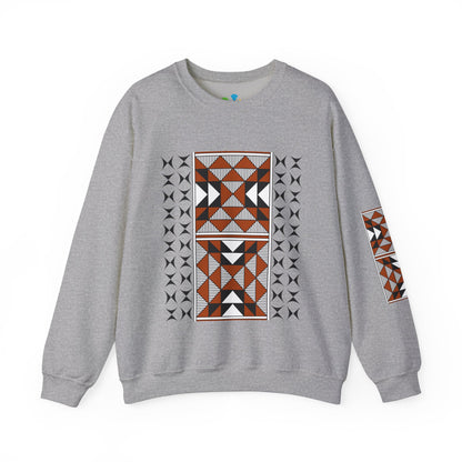 Sacred Mountains in Rust Unisex Sweatshirt