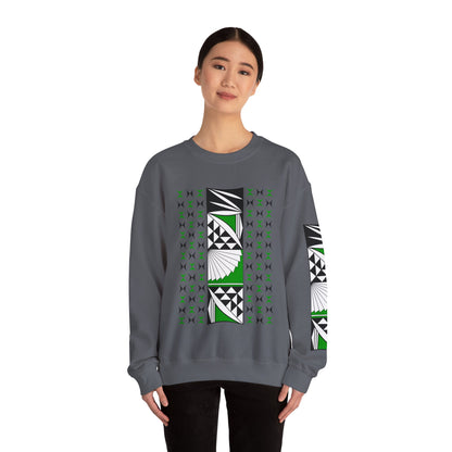 Southwest Sunrise in Green Unisex Sweatshirt