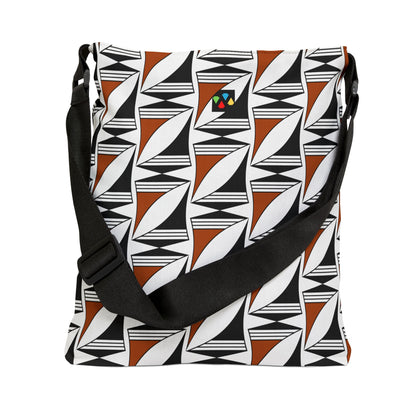 Native Day and Night Adjustable Tote Bag