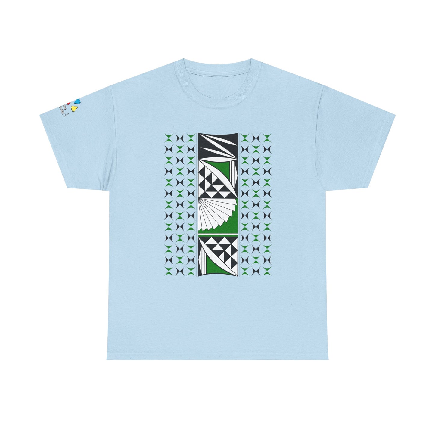 Southwest Sunrise in Evergreen Gildan Unisex Tee