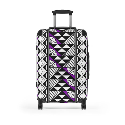 Purple Rain and Sun Suitcases