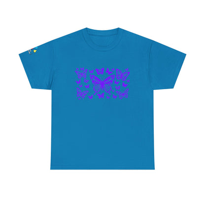 Butterfly Dance in Purple Gildan Unisex Tee