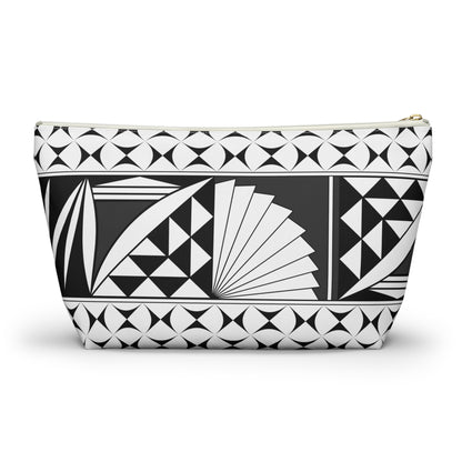 Southwest Sunrise in Charcoal Pouch w T-bottom