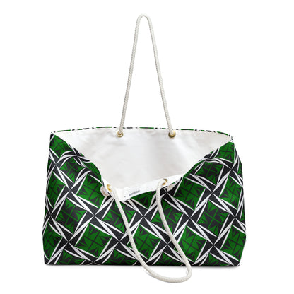 Green Sacred Winds Weekender Bag