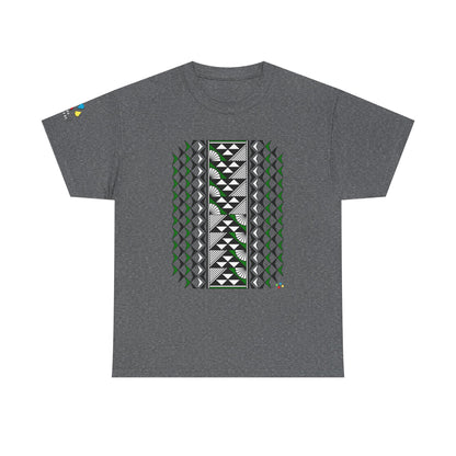 Sun and Rain in Green Gildan Unisex Tee