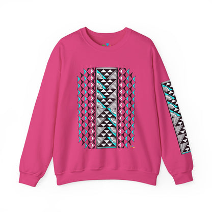 Sun and Rain in Turquoise Unisex Sweatshirt