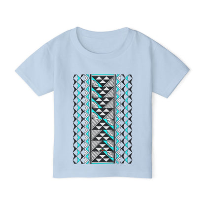 Turquoise Sun and Rain Toddler T-Shirt