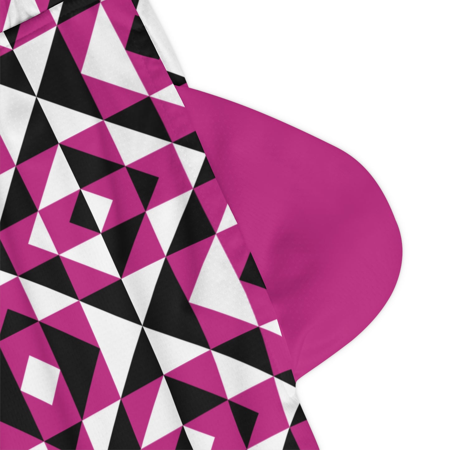 Pink Sacred Mountains Basketball Rib Shorts