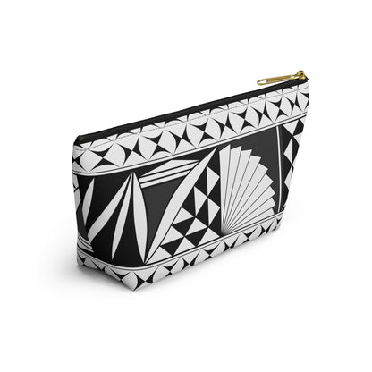 Southwest Sunrise in Charcoal Pouch w T-bottom