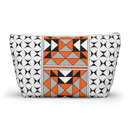Sacred Mountains in Orange Pouch w T-bottom