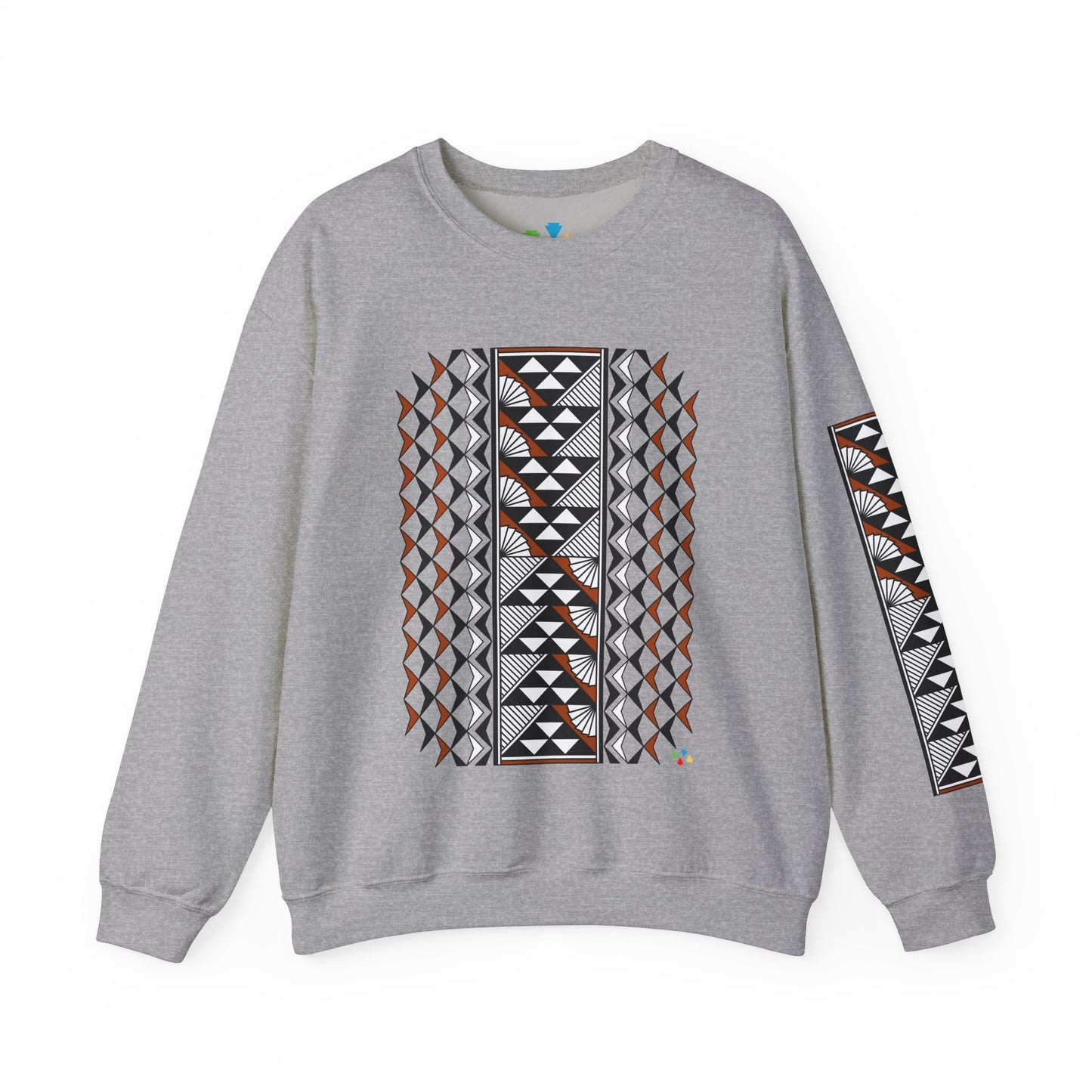 Sun and Rain in Rust Unisex Sweatshirt
