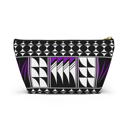 Blessed Feathers in Purple Pouch w T-bottom