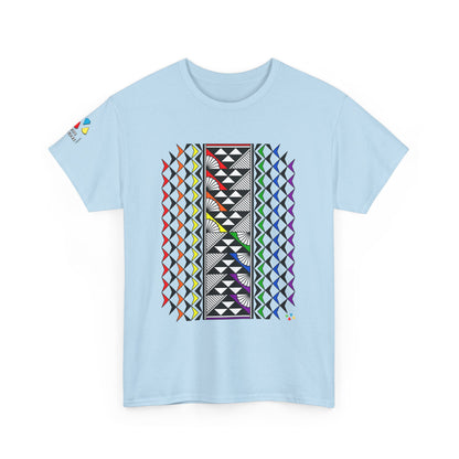 Rainbow Sun and Rain Gildan Unisex Tee