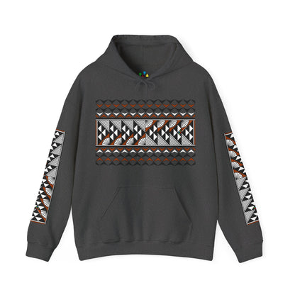 Sun and Rain in Rust Unisex Hoodie
