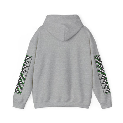 Sun and Rain in Green Unisex Hoodie