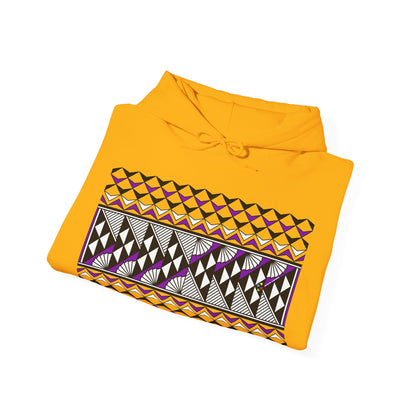 Sun and Rain in Purple Unisex Hoodie