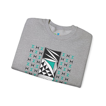 Southwest Sunrise in Aqua Unisex Sweatshirt