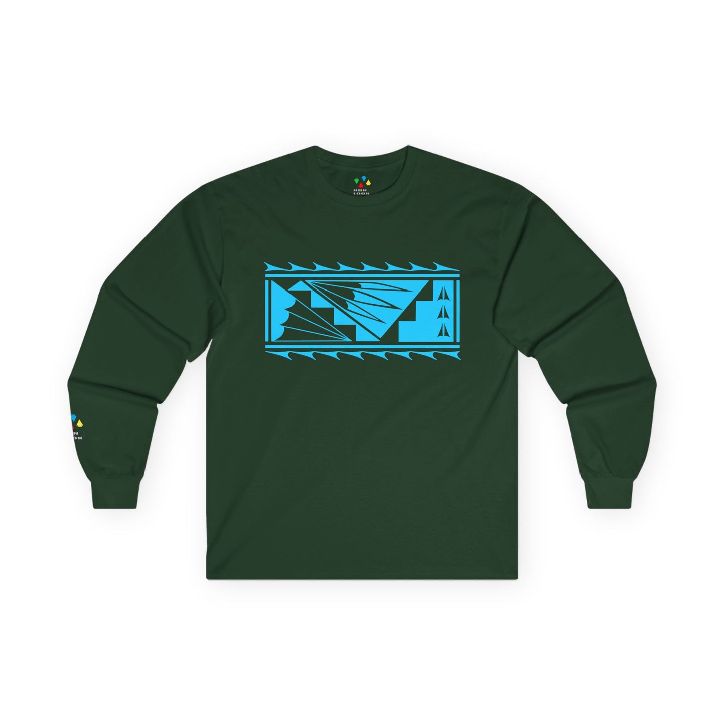 Beautiful Blessings - Turquoise - Unisex Long Sleeve Tee