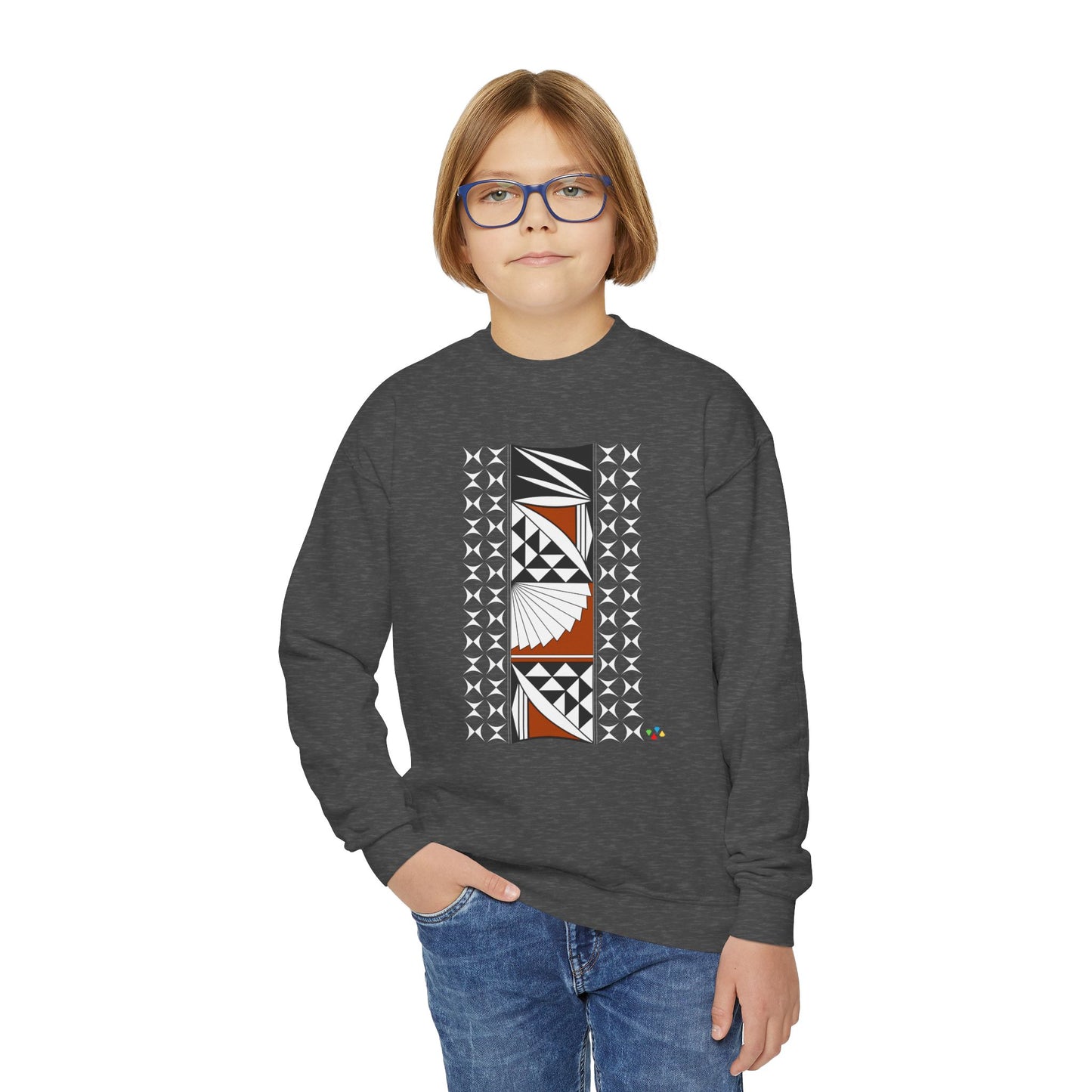 Southwest Sunset Youth Crewneck Sweatshirt