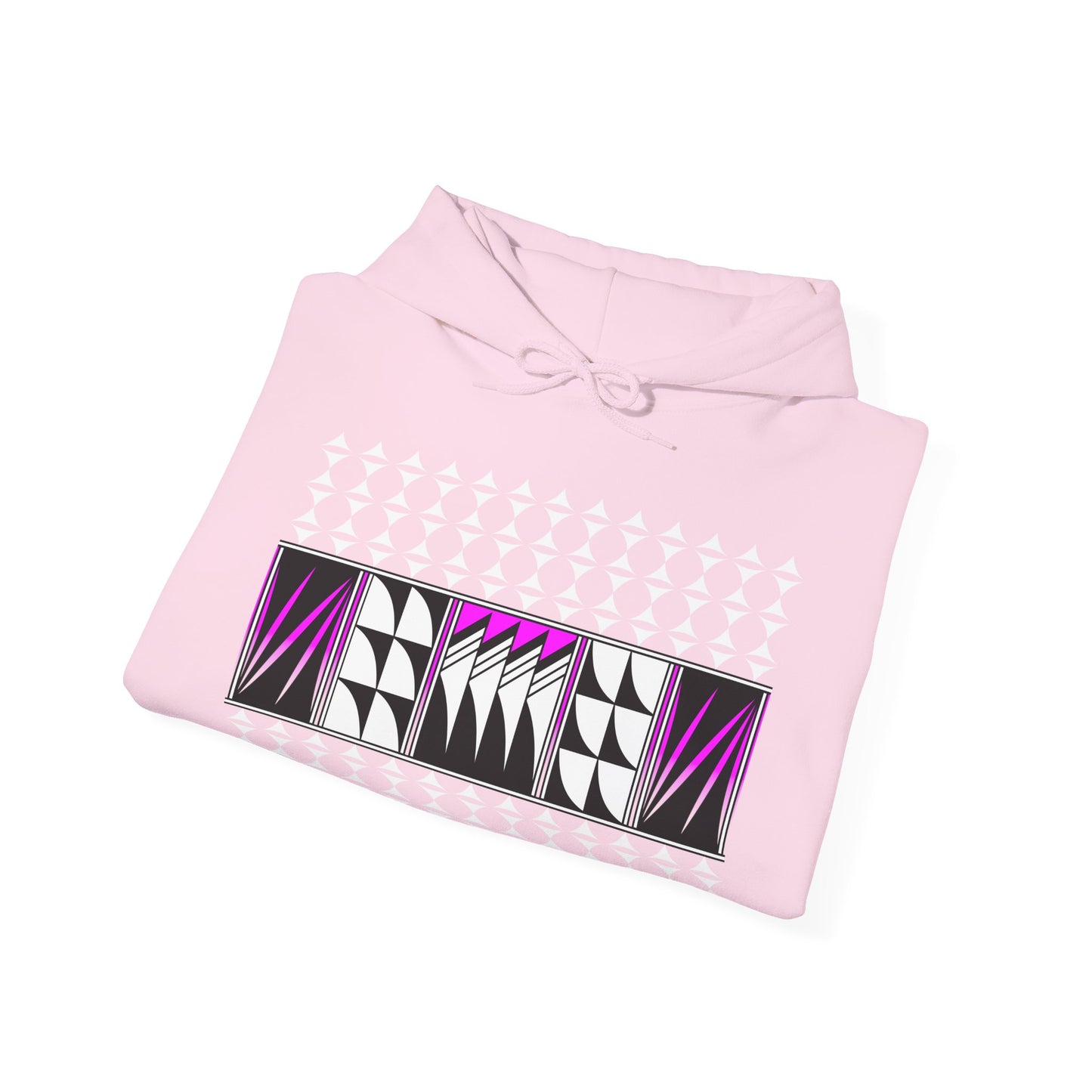 Blessed Feathers in Pink Unisex Hoodie