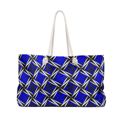 Blue Sacred Winds Weekender Bag