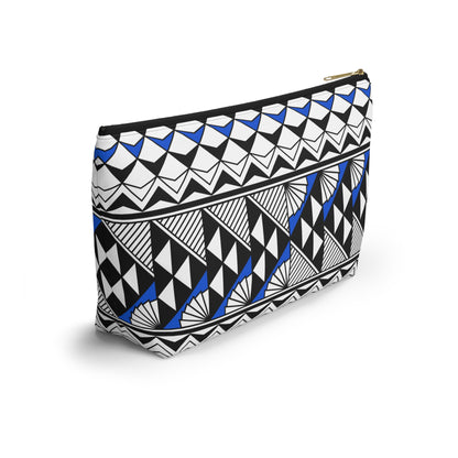 Sun and Rain in Blue Pouch w T-bottom