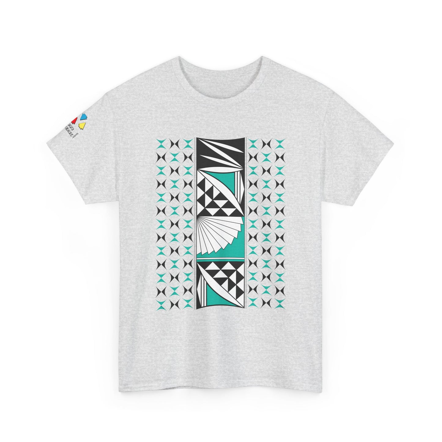 Southwest Sunrise in Aqua Gildan Unisex Tee