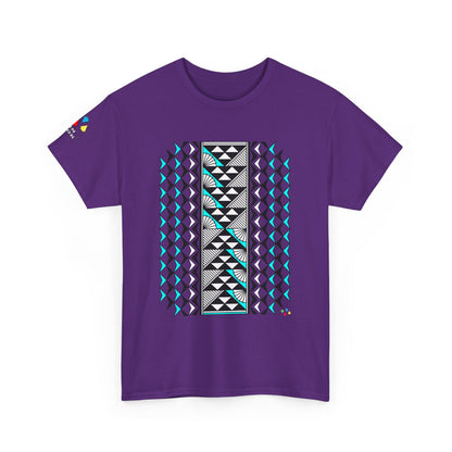 Sun and Rain in Turquoise Gildan Unisex Tee