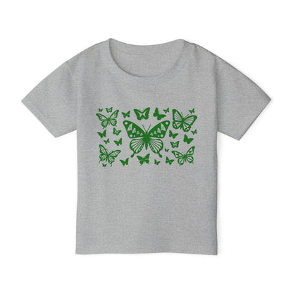Green Native Butterflies Toddler T-Shirt