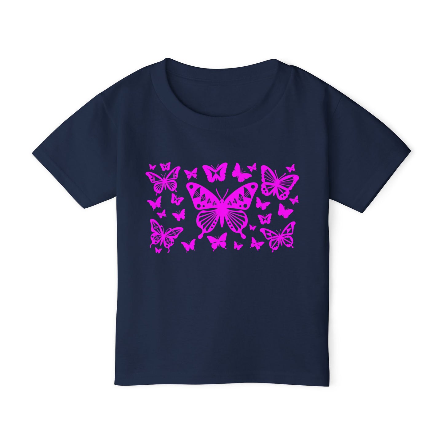 Pink Native Butterflies Toddler T-Shirt