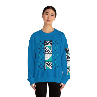 Southwest Sunrise in Aqua Unisex Sweatshirt