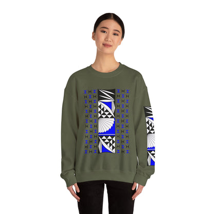 Southwest Sunrise in Cobalt Unisex Sweatshirt