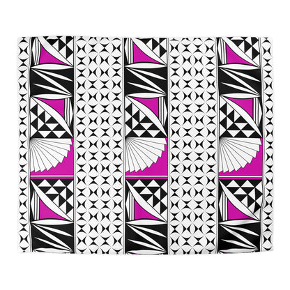 Southwest Sunrise in Pink Microfiber Duvet Cover