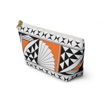 Southwest Sunrise in Orange Accessory Pouch w T-bottom
