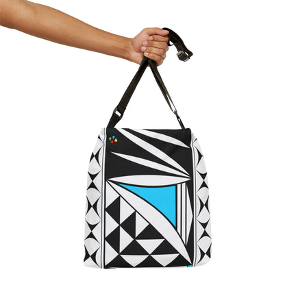 Turquoise Southwest Sunrise Adjustable Tote Bag
