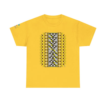 Sun and Rain in Yellow Gildan Unisex Tee