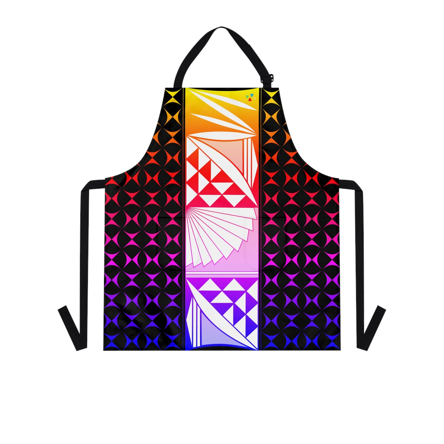 Rainbow Sunrise Two Pocket Apron