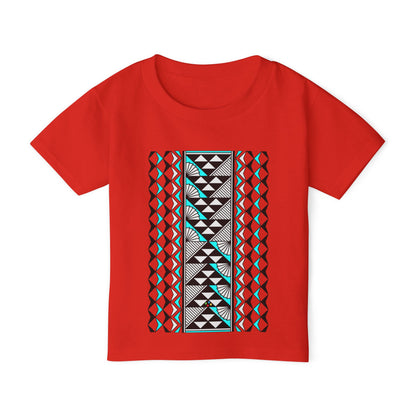 Turquoise Sun and Rain Toddler T-Shirt