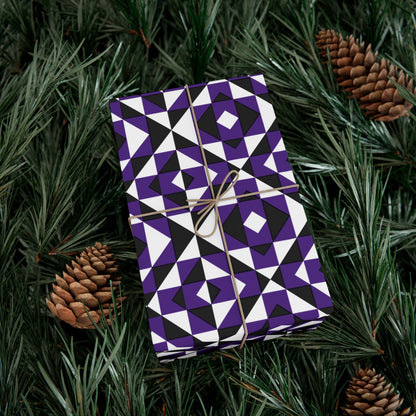 Purple Sacred Mountains Gift Wrap Papers