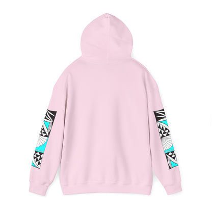 Southwest Sunrise in Turquoise Unisex Hoodie