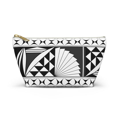 Southwest Sunrise in Charcoal Pouch w T-bottom