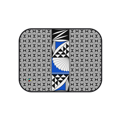 Southwest Sunrise in Blue Car Mats (Set of 4)